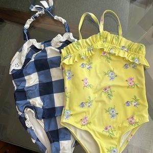 Janie and Jack bathing suits. Size 2T.